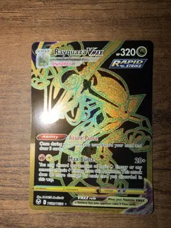 Pokemon TCG Rayquaza VMAX TG29/TG30 Swsh12: Silver Tempest Trainer Gallery NM - Image 1