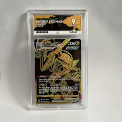 Pokemon TCG Rayquaza VMAX Silver Tempest TG29/TG30 Ace Graded 9 - Image 1