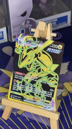Pokemon TCG Rayquaza VMAX TG29/TG30 SWSH Silver Tempest Trainer Gallery - Image 1