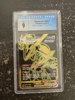 Pokemon TCG Rayquaza VMAX TG29/TG30 Graded CGC 9 Free Shipping - Image 1