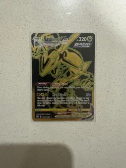 Pokemon TCG Rayquaza Vmax Secret: Silver Tempest Trainer Gallery Tg29/Tg30 Holo - Image 1