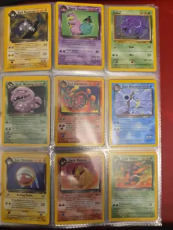 Pokemon TCG Team Rocket 2000 Collection Sale 206 Cards In Lot - Image 1