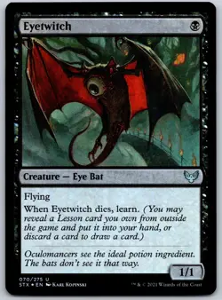 Eyetwitch Foil U Strixhaven: School of Mages 70 NM - Image 1