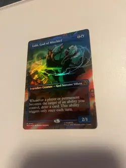 Loki, God of Mischief (Borderless) Marvel Super Heroes Foil - Image 1