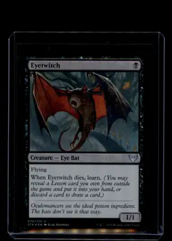 MTG Eyetwitch #70 Uncommon Foil Strixhaven: School of Mages - Image 1