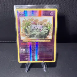 Pokemon TCG Cards Mew 53/108 Evolutions Reverse Holo MP - Image 1
