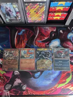 Pokemon TCG Unova heavy hitters Black & White EX Holo 4 promo cards - Image 1