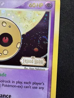 SWIRL Lunatone 20/92 STAMPED EX Legend Maker Holo Rare Pokemon TCG Cards LP+/NM - Image 2