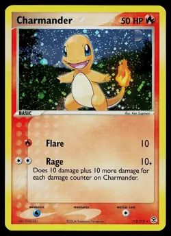 Pokemon Card - Charmander FireRed & LeafGreen 113/112 Secret Rare - Image 1