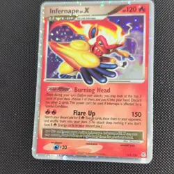 The Pokemon Company Infernape LV.X 121/130 Diamond and Pearl Holo EN 120HP - Image 1