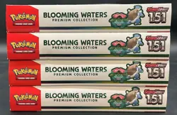 Pokemon TCG 151 Blooming Waters Premium Collection Boxes SEALED x1 - Image 4