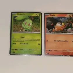 Pokemon Cosmos Ascended Heroes Pin Collection Promo Chikorita Tepig Totodile - Image 4