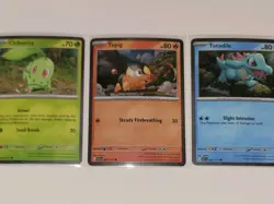 Pokemon Cosmos Ascended Heroes Pin Collection Promo Chikorita Tepig Totodile - Image 5