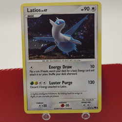 Pokemon TCG Latios POP Series 7 Holo Rare Basic HP 90 English 004/017 2008 - Image 1
