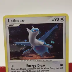 Pokemon TCG Latios POP Series 7 Holo Rare Basic HP 90 English 004/017 2008 - Image 2