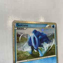 Pokemon TCG Suicune HGSS21 HeartGold SoulSilver Promo Holo Eng 2010 MP - Image 4