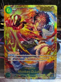Monkey D Luffy SEC OP13-118 Carrying on His Will One Piece ENGLISH - Image 1