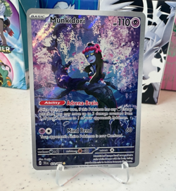 Pokemon TCG Munkidori 072/064 Sv: Shrouded Fable Illustration Rare Holo 110 HP - Image 1
