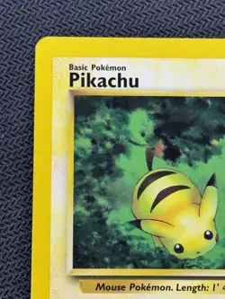 Pokemon TCG Pikachu 27 Black Star WOTC Promo 2000 Card Lightly Played - Image 2