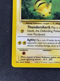Pokemon TCG Pikachu 27 Black Star WOTC Promo 2000 Card Lightly Played - Image 5