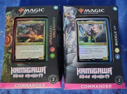 Kamigawa Neon Dynasty Commander 2 Deck Set Sealed Upgrades Unleashed Buckle Up - Image 1