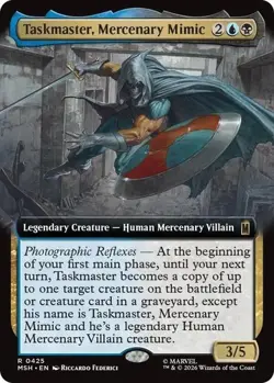 MTG Marvel Super Heroes MSH Taskmaster, Mercenary Mimic 0425 Extended - Image 1