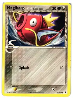Pokemon TCG Magikarp 69/110 Holon Phantoms Regular Common Delta Species HP/DMG - Image 1