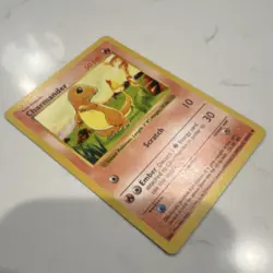 Pokemon TCG Charmander Base Set Shadowless 046/102 50 HP Common English - Image 3