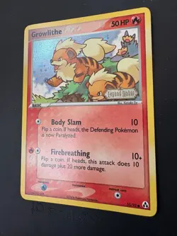 Growlithe 55/92 Legend Maker Holo STAMPED -- Pokemon TCG vintage (2006) - Image 4