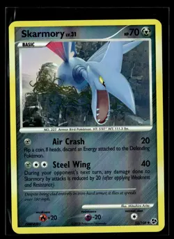 Skarmory 53/106 Great Encounters Reverse Holo Uncommon Pokemon - Image 1