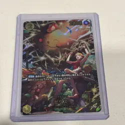 ONE PIECE CARD GAME - ZEUS OP11-106 SP (PIKACHU NAMI) - JAPANESE - Image 1