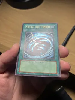 Mystical Space Typhoon - MRL-047 - Yugioh TCG - Ultra Rare - Unlimited DMG #8 - Image 4