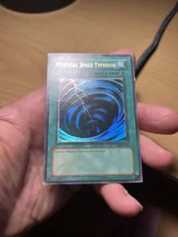 Mystical Space Typhoon - MRL-047 - Yugioh TCG - Ultra Rare - Unlimited DMG #3 - Image 2