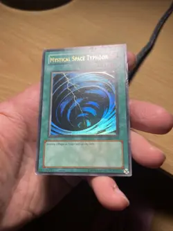 Mystical Space Typhoon - MRL-047 - Yugioh TCG - Ultra Rare - Unlimited DMG #3 - Image 3