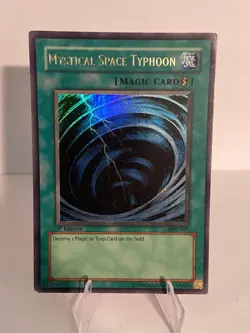 Mystical Space Typhoon - MRL-047 1st Edition - HP - ULTRA RARE - Image 1