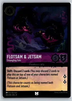 Flotsam & Jetsam - Entangling Eels 40 Disney Lorcana Promo Cards Cold Foil NM - Image 1