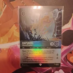 Disney Lorcana Winterspell RAPUNZEL Ethereal Protector Epic Foil #222/204 - Image 1