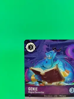 Disney Lorcana TCG Genie Magical Researcher 210/204 Winterspell (Epic) NM - Image 3