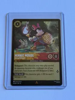 Minnie Mouse Daring Defender 6 Disney Lorcana Reign of Jafar 2025 NM Rare Foil - Image 1