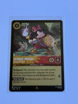 Minnie Mouse Daring Defender 6 Disney Lorcana Reign of Jafar 2025 NM Rare Foil - Image 3