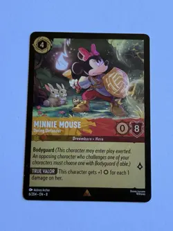 Minnie Mouse Daring Defender 6 Disney Lorcana Reign of Jafar 2025 NM Rare Foil - Image 5