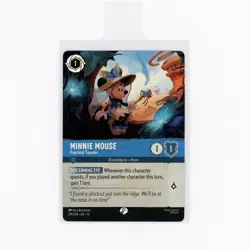 DISNEY LORCANA MINIE MOUSE PRACTICAL TRAVELER 219/204 EPIC FOIL WILDS UNKNOWN EN - Image 1