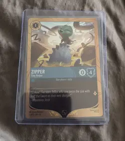 Zipper Tiny Helper 50/P3 League Promo Foil Wilds Unknown NM Disney Lorcana - Image 1