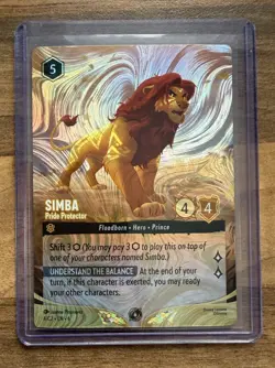 Disney lorcana - Challenge Foil Promo - Simba Pride Protector 4/C2 .EN.6 - Image 1
