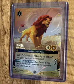 Disney lorcana - Challenge Foil Promo - Simba Pride Protector 4/C2 .EN.6 - Image 3