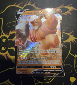 The Pokemon Company Conkeldurr V 040/078 Pokemon GO Holo Ultra Rare 230HP - Image 1
