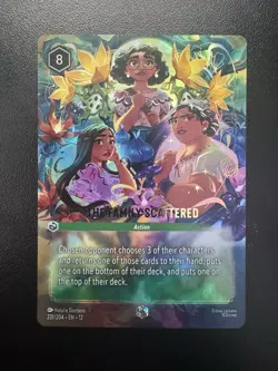 Disney Lorcana The Family Scattered Enchanted 231/204 - Image 3