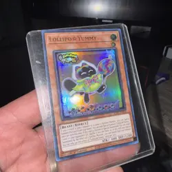 YUGIOH LOLLIPOP YUMMY ULTRA RARE 1ST NEAR MINT JUSH-EN018 - Image 5
