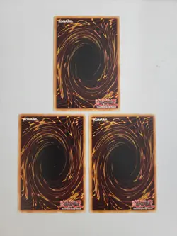 3 x YuGiOh TCG Ritual Beast Tamer Lara THSF-EN022 Secret Rare 1st Edition NM - Image 2