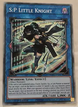 YUGIOH MP25-EN047 S:P Little Knight Starlight Rare 1st Edition - Image 1